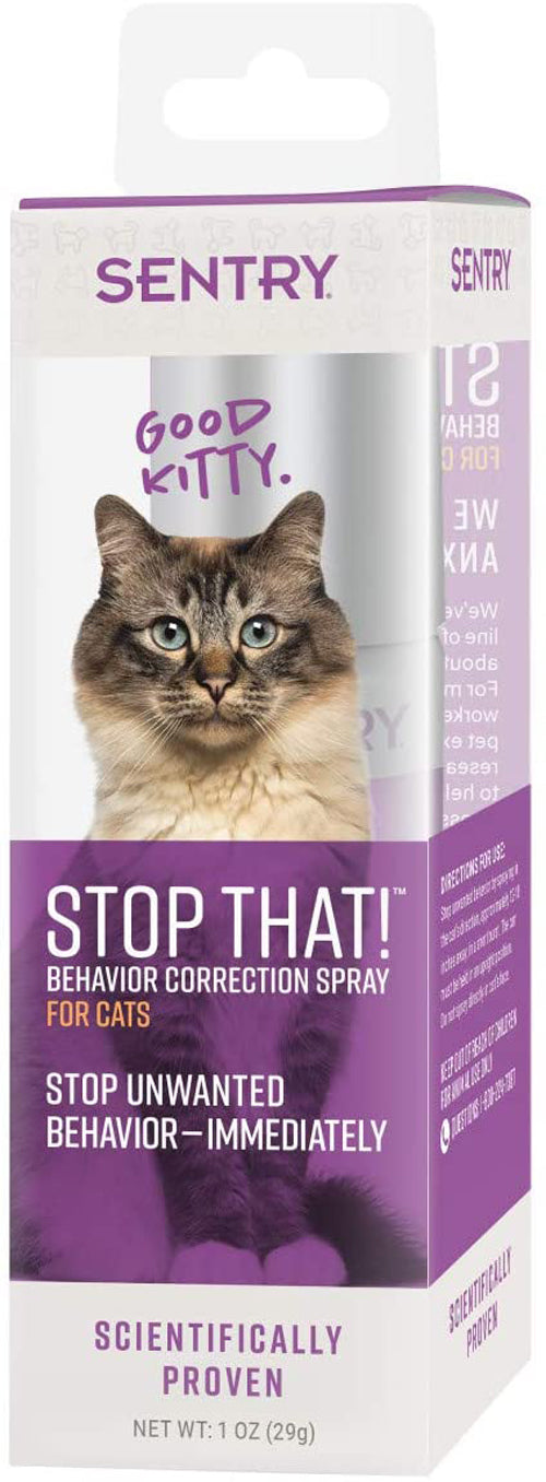 SENTRY Stop That! Behavior Correction Spray Cat 1oz