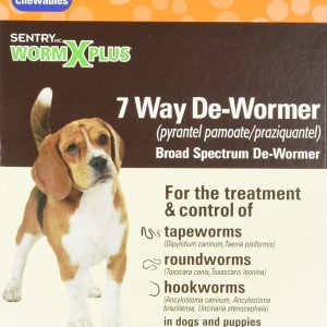 SENTRY Worm X Plus 7 Way De-Wormer, Small Dog