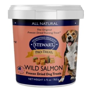 Stewart Pro-Treat Freeze-Dried Wild Salmon Dog Treats, 2.75 oz