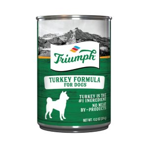 Triumph Canned Dog Food, Turkey, 13.2 oz (Case of 12)