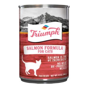 Triumph Canned Cat Food, Salmon, 13 oz (Case of 12)