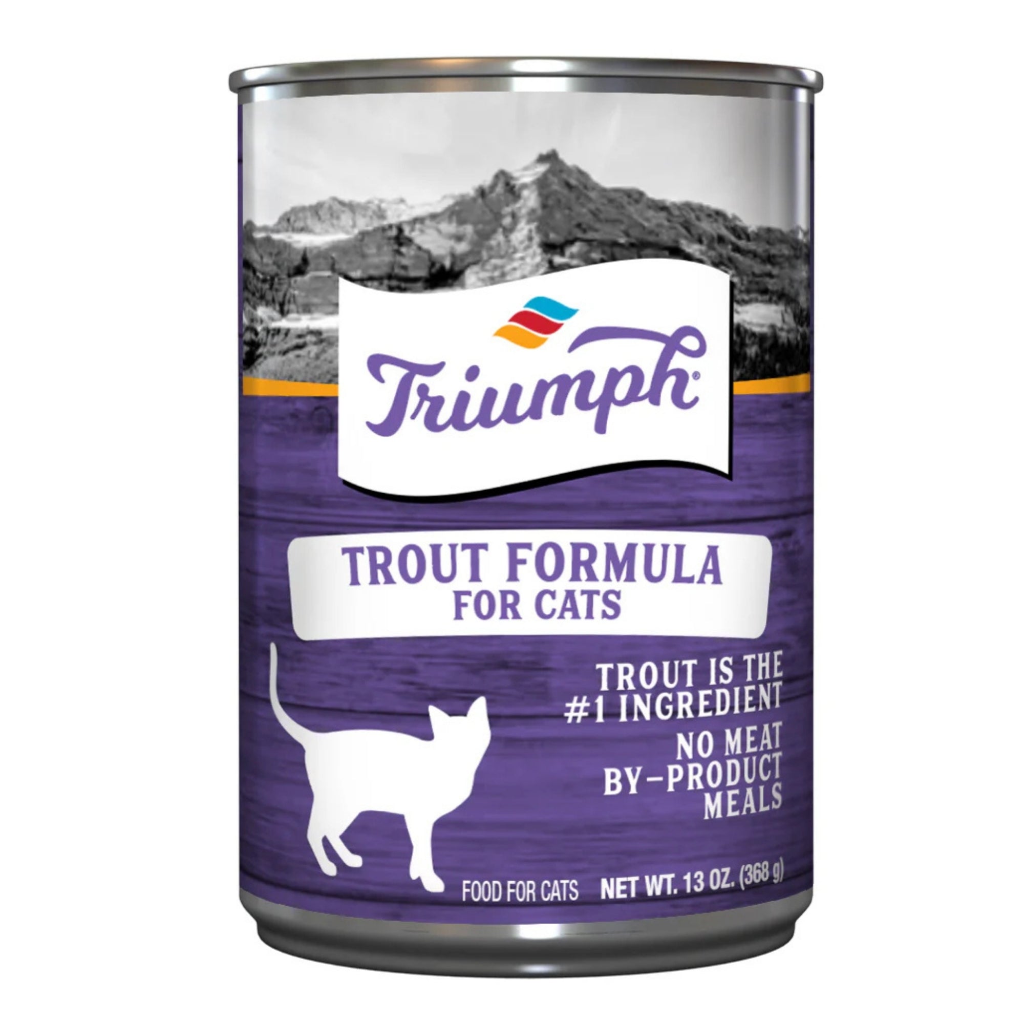 Triumph Canned Cat Food, Trout, 13 oz (Case of 12)