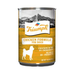 Triumph Canned Dog Food, Chicken, 13.2 oz (Case of 12)
