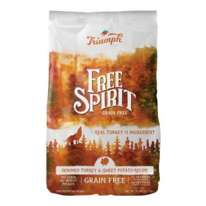 Triumph Grain-Free Turkey & Sweet Potato Dry Dog Food, 26 lb