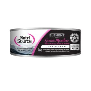 NutriSource Grain-Free Element Scenic Meadow Canned Cat Food, 5.5 oz