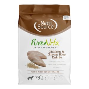 Pure Vita Chicken & Brown Rice Dry Dog Food