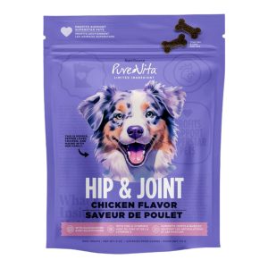 Pure Vita Hip & Joint Chicken Dog Treats, 6 oz
