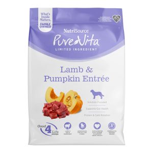Pure Vita Grain-Free Lamb & Pumpkin Dry Dog Food