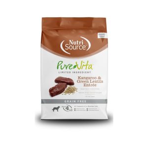 Pure Vita LID Grain-Free Kangaroo & Green Lentils Dry Dog Food, 25 lb