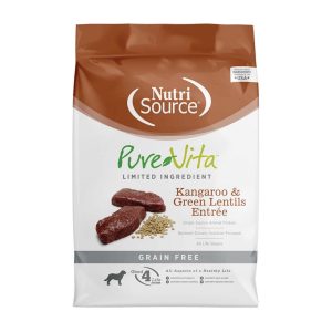 Pure Vita Grain-Free Kangaroo & Green Lentils Dry Dog Food