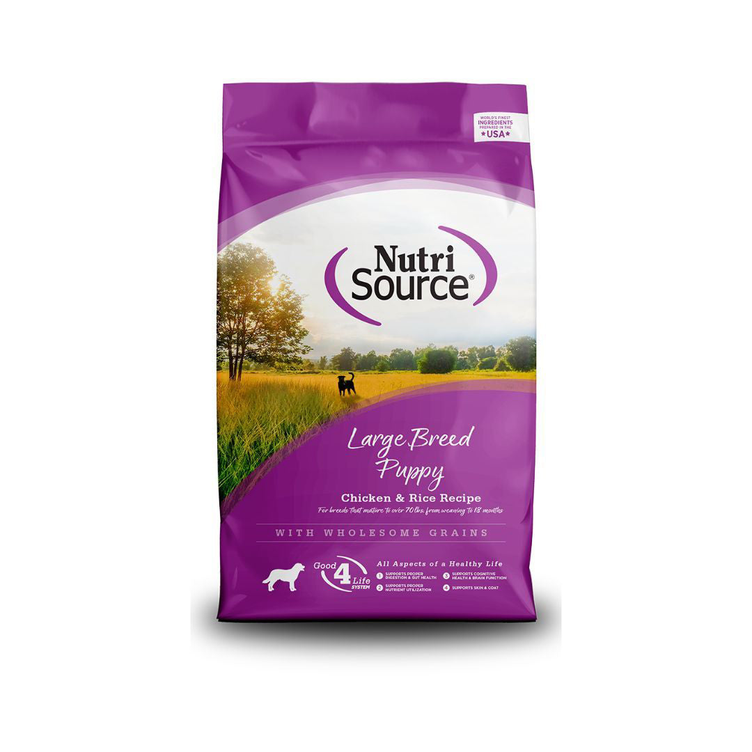 NutriSource Large Breed Puppy Chicken & Rice Dry Dog Food