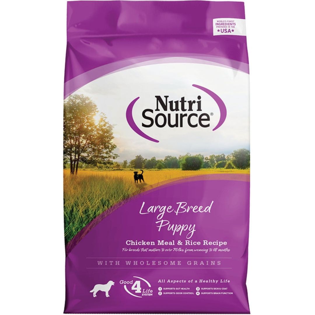 NutriSource Large Breed Puppy Chicken & Rice Dry Dog Food - Image 2