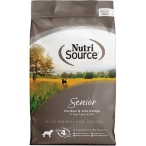 NutriSource Senior Chicken & Rice Dry Dog Food