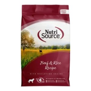 NutriSource Beef & Rice Dry Dog Food