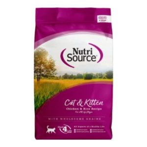 NutriSource Cat & Kitten Dry Food, Chicken & Rice