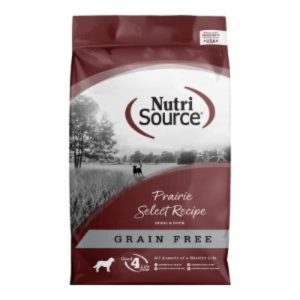 NutriSource Select Grain-Free Prairie Dry Dog Food