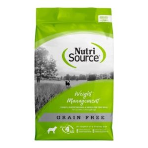 NutriSource Weight Management Grain-Free Turkey Dry Dog Food