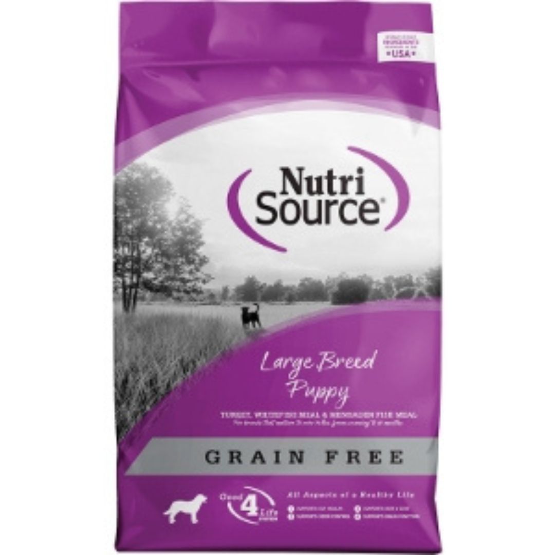 NutriSource Large Breed Puppy Grain-Free Turkey Dry Dog Food - Image 2