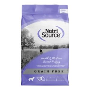 NutriSource Small & Medium Breed Puppy Grain-Free Turkey Dry Dog Food