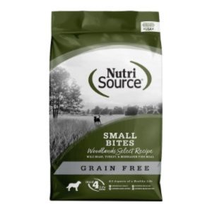 NutriSource Select Small Bites Woodlands Dry Dog Food, 4 lb