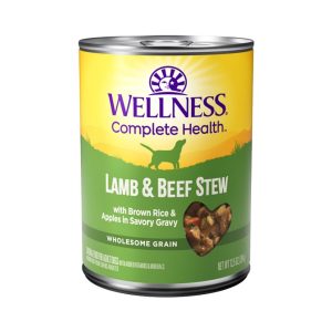 Wellness Thick & Chunky Lamb, Beef & Brown Rice Stew, 12.5 oz (Case of 12)