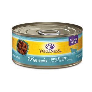 Wellness Complete Health Morsels Tuna Entrée Wet Cat Food, 5.5 oz (Case of 24)