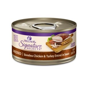 Wellness CORE Signature Selects Shredded Chicken & Turkey Entrée in Sauce