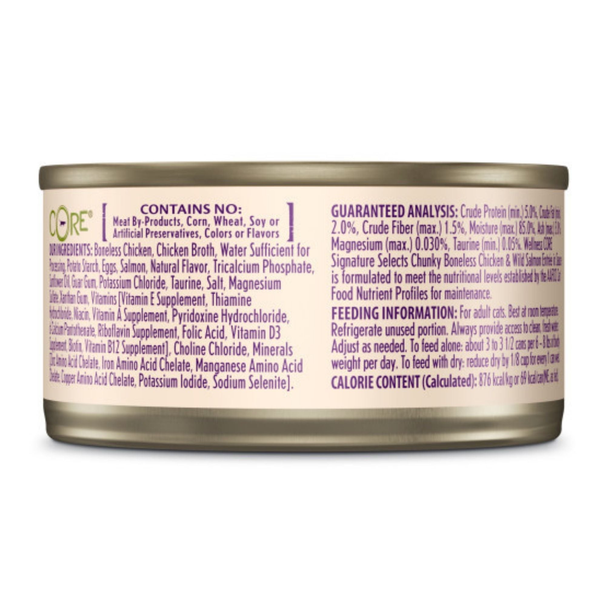 Wellness CORE Signature Selects Chunky Chicken & Salmon Entrée in Sauce - Image 2