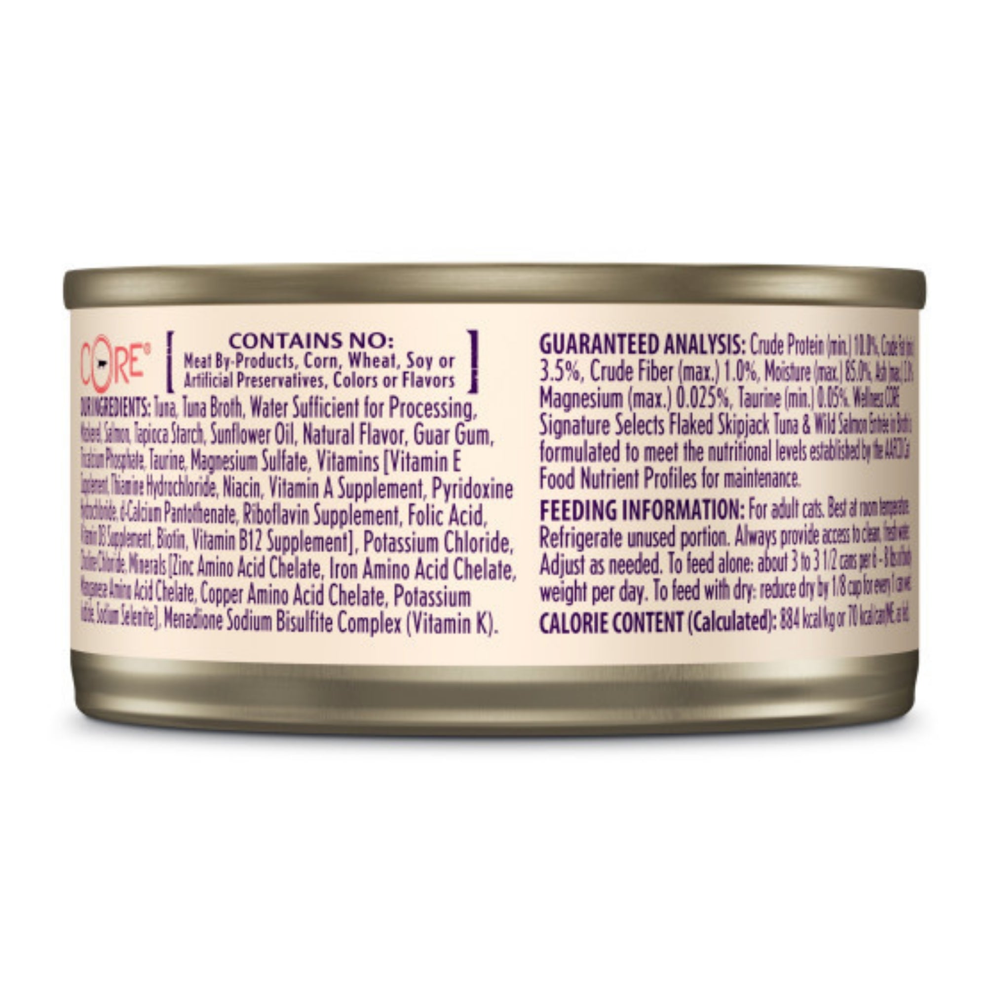 Wellness CORE Signature Selects Flaked Skipjack Tuna & Salmon Entrée in Sauce - Image 4