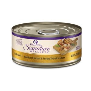 Wellness CORE Signature Selects Chunky Chicken & Turkey, 5.3 oz (Case of 12)