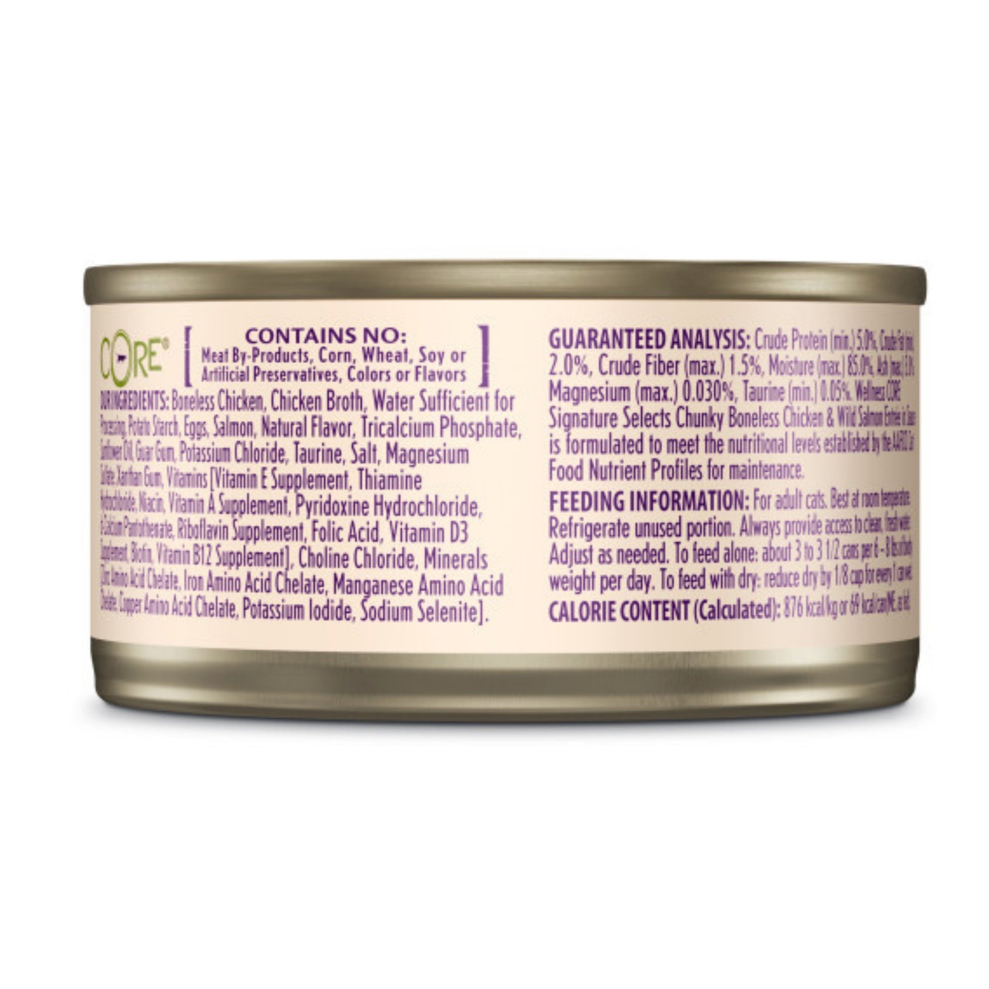 Wellness CORE Signature Selects Chunky Chicken & Salmon Entrée in Sauce - Image 5