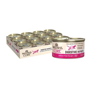 Wellness CORE Digestive Health Salmon Pâté, 3 oz (Case of 12)