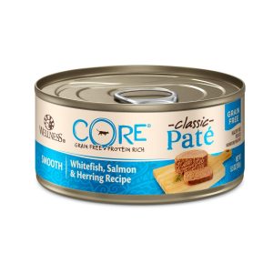 Wellness CORE Whitefish, Salmon & Herring Pâté, 5.5 oz (Case of 24)