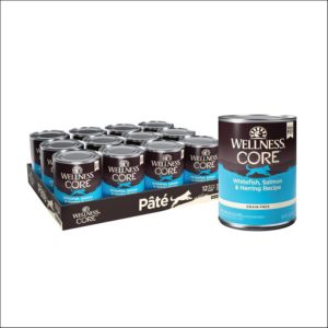 Wellness CORE Whitefish, Salmon & Herring Wet Dog Food, 12.5 oz (Case of 12)