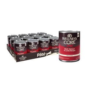 Wellness CORE Beef, Venison & Lamb Wet Dog Food, 12.5 oz (Case of 12)