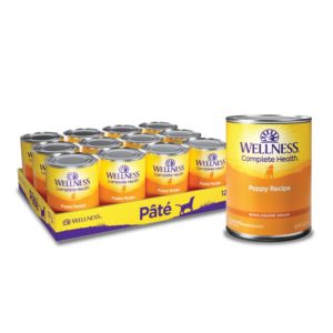 Wellness Complete Health Puppy Pâté Wet Dog Food, 12.5 oz (Case of 12)