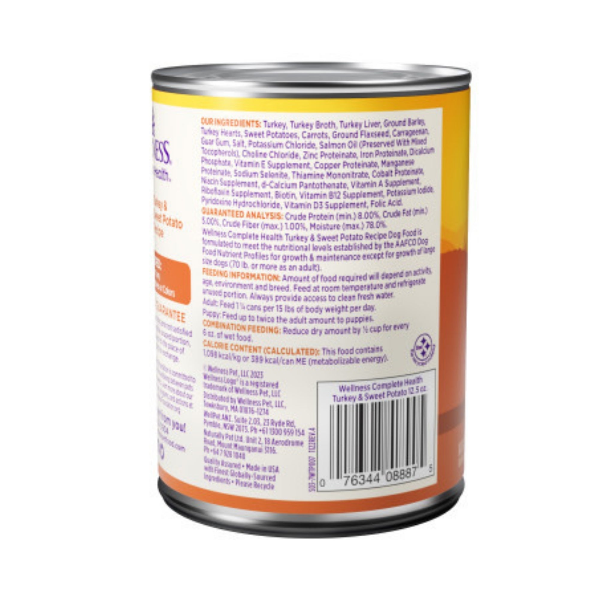 Wellness Complete Health Turkey & Sweet Potato Pâté, 12.5 oz (Case of 12) - Image 3