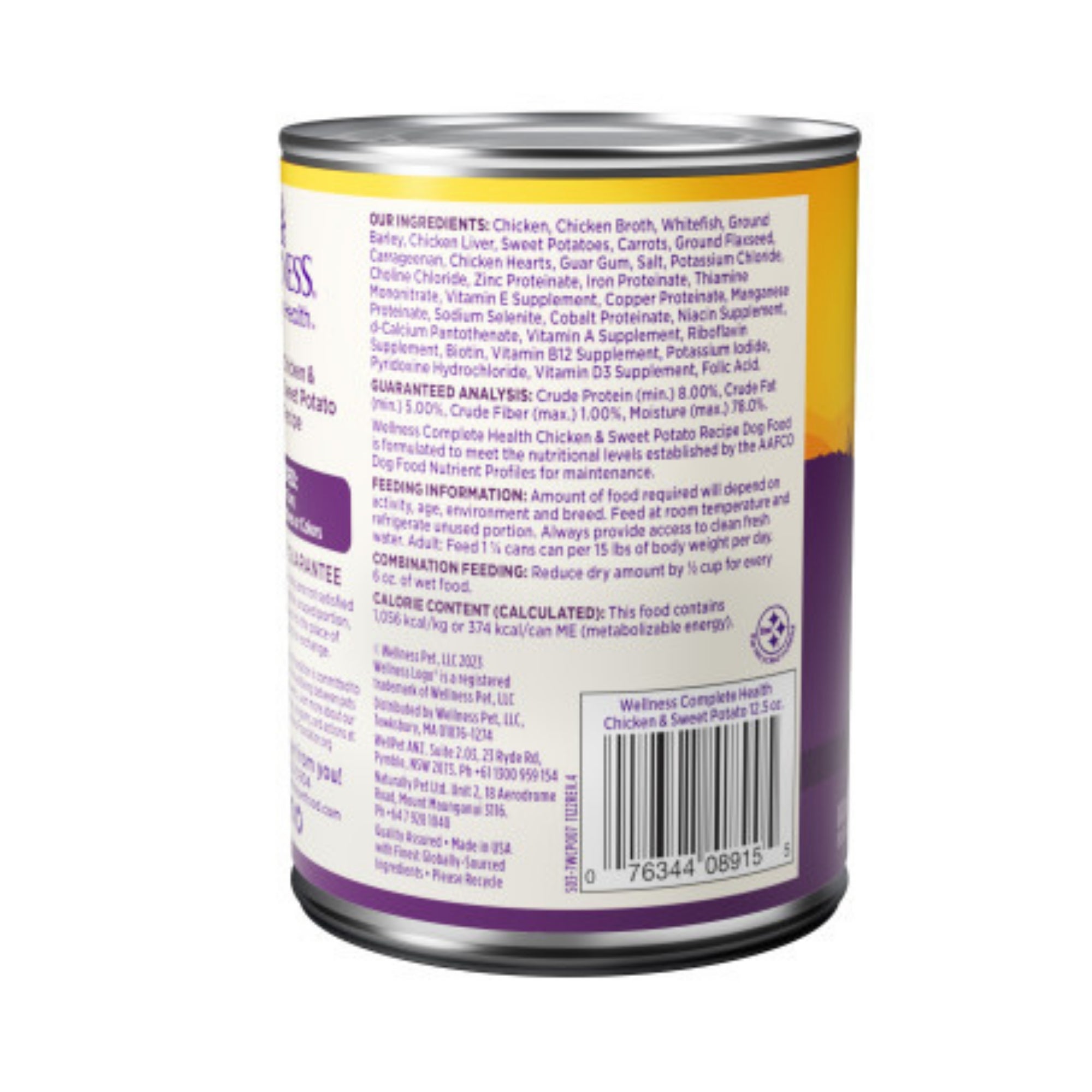 Wellness Complete Health Chicken & Sweet Potato Pâté, 12.5 oz (Case of 12) - Image 5