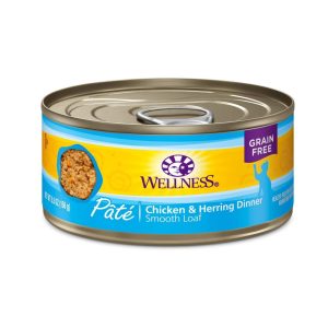Wellness Complete Health Grain-Free Chicken & Herring Pâté Wet Cat Food