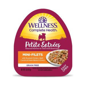 Wellness Petite Mini Fillet Roast Chicken & Beef, 3 oz, 12 Pack
