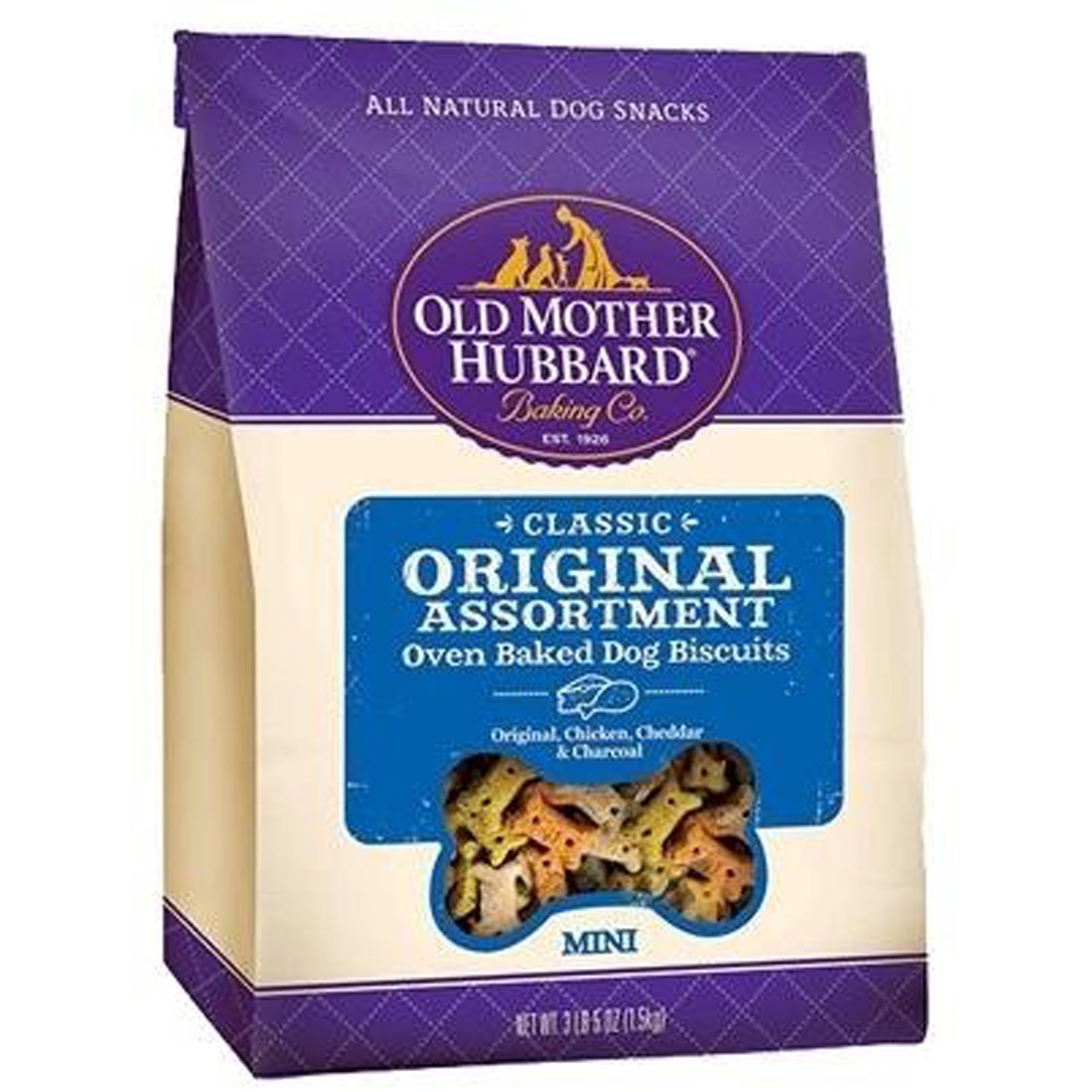 Old Mother Hubbard Original Assorted Mini Dog Biscuits, 3 lb 5 oz
