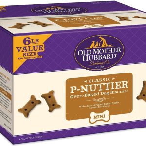 Old Mother Hubbard P-Nuttier Mini Dog Biscuits, 6 lb