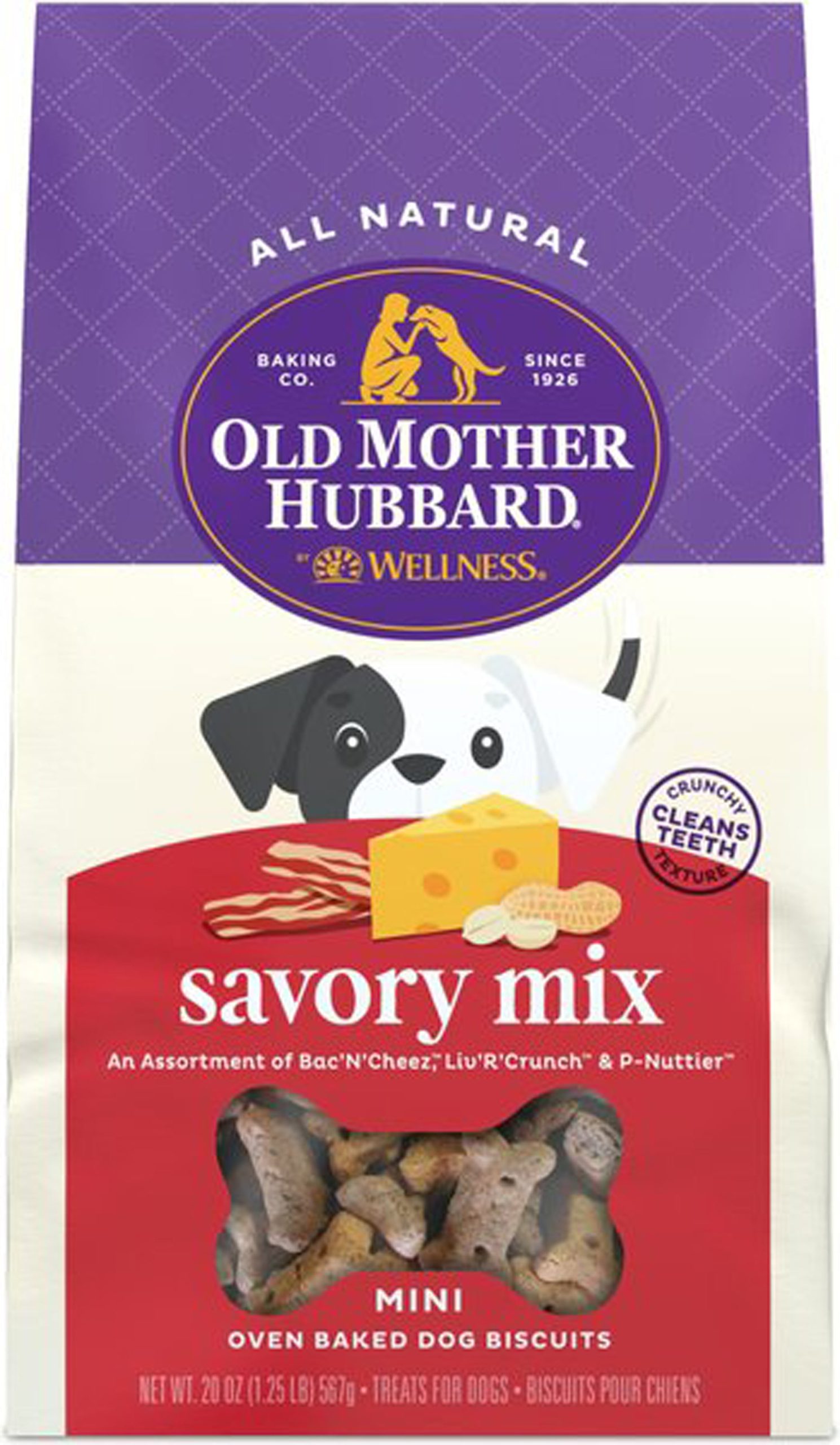 Old Mother Hubbard Extra Tasty Assorted Mini Dog Biscuits, 20 oz