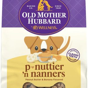 Old Mother Hubbard P-Nuttier 'N Nanner Mini Grain-Free Dog Biscuits, 16 oz