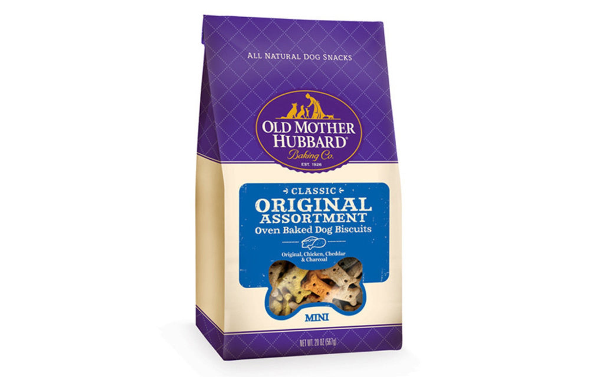 Old Mother Hubbard Original Assorted Mini Dog Biscuits, 20 oz