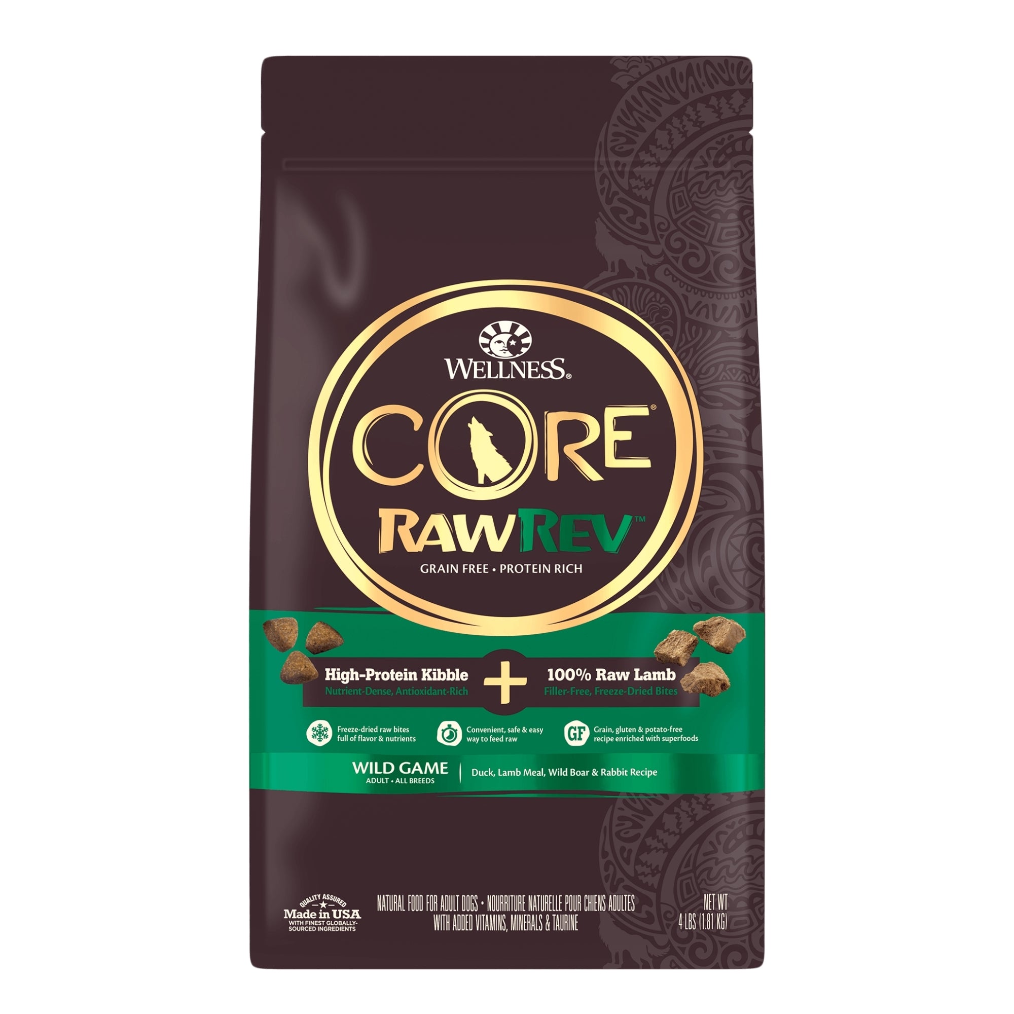Wellness CORE RawRev Wild Game Dry Dog Food