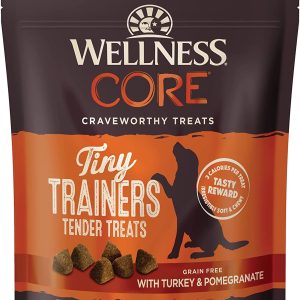 Wellness CORE Tiny Trainers Turkey Soft Dog Treats, 6 oz