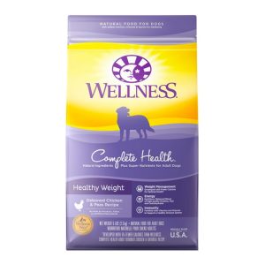 Wellness Complete Health Healthy Weight Chicken & Peas Dry Dog Food, 5 lb