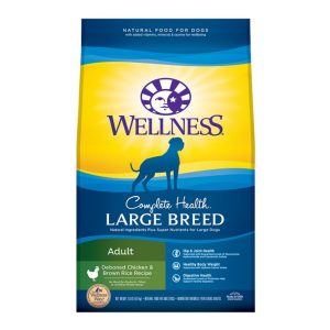 Wellness Complete Health Large Breed Chicken & Brown Rice Dry Dog Food