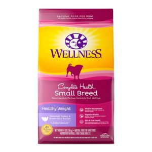 Wellness Complete Health Small Breed Healthy Weight Turkey Dry Dog Food